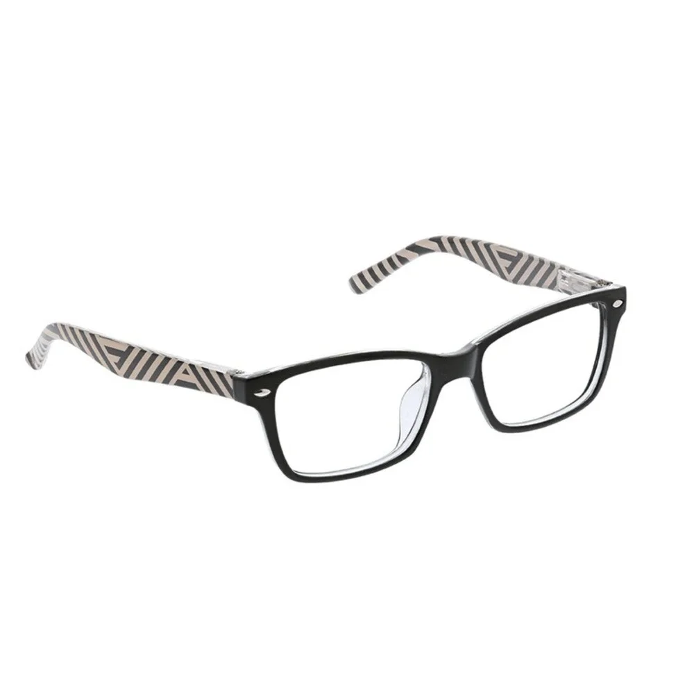 New Zuma Black Peepers Blue Light reading glasses +1.25